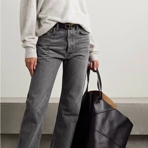 Agolde '90s Pinch Waist cropped high-rise straight-leg jeans| Size 27